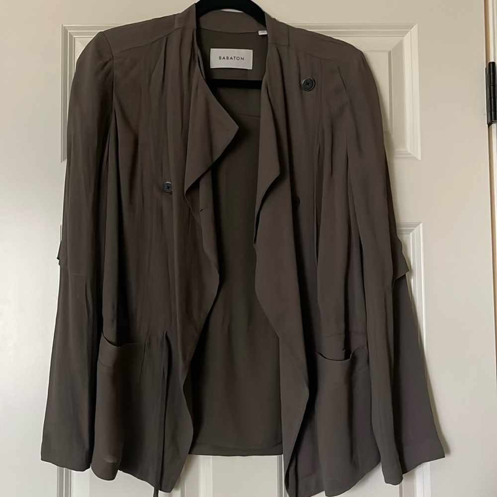 Aritzia Babaton Hamelin Olive Jacket